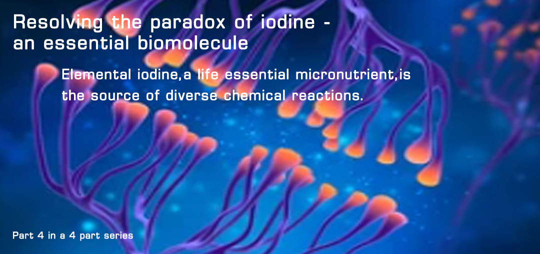 Resolving the paradox of iodine - an essential biomolecule 4 of 4
